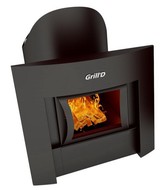    Grill D Aurora 160 window black (,  )