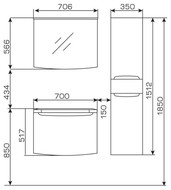  VALENTE ISPIRATO Isp350 56 , Mob 277 ,   (350*319*1512)