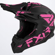  FXR HELIUM RACE DIV D - RING 
Black/Elec Pink,  L