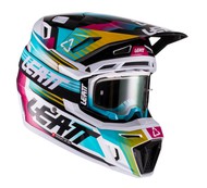  Leatt Moto 8.5 Helmet Kit  (Aqua, 2022),  XXL