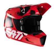   Leatt Moto 3.5 Junior Helmet  (Red, 2022),  M