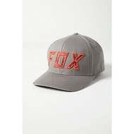  Fox Down N' Dirty Flexfit Hat  (Pewter, 2021),  S/M