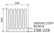  Harvia ZSB-229 (3000 W,   Vega BC90, BC90E)