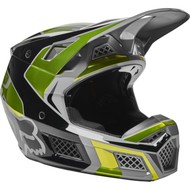  Fox V3 RS Mirer Helmet  (Flow Yellow, 2022),  M